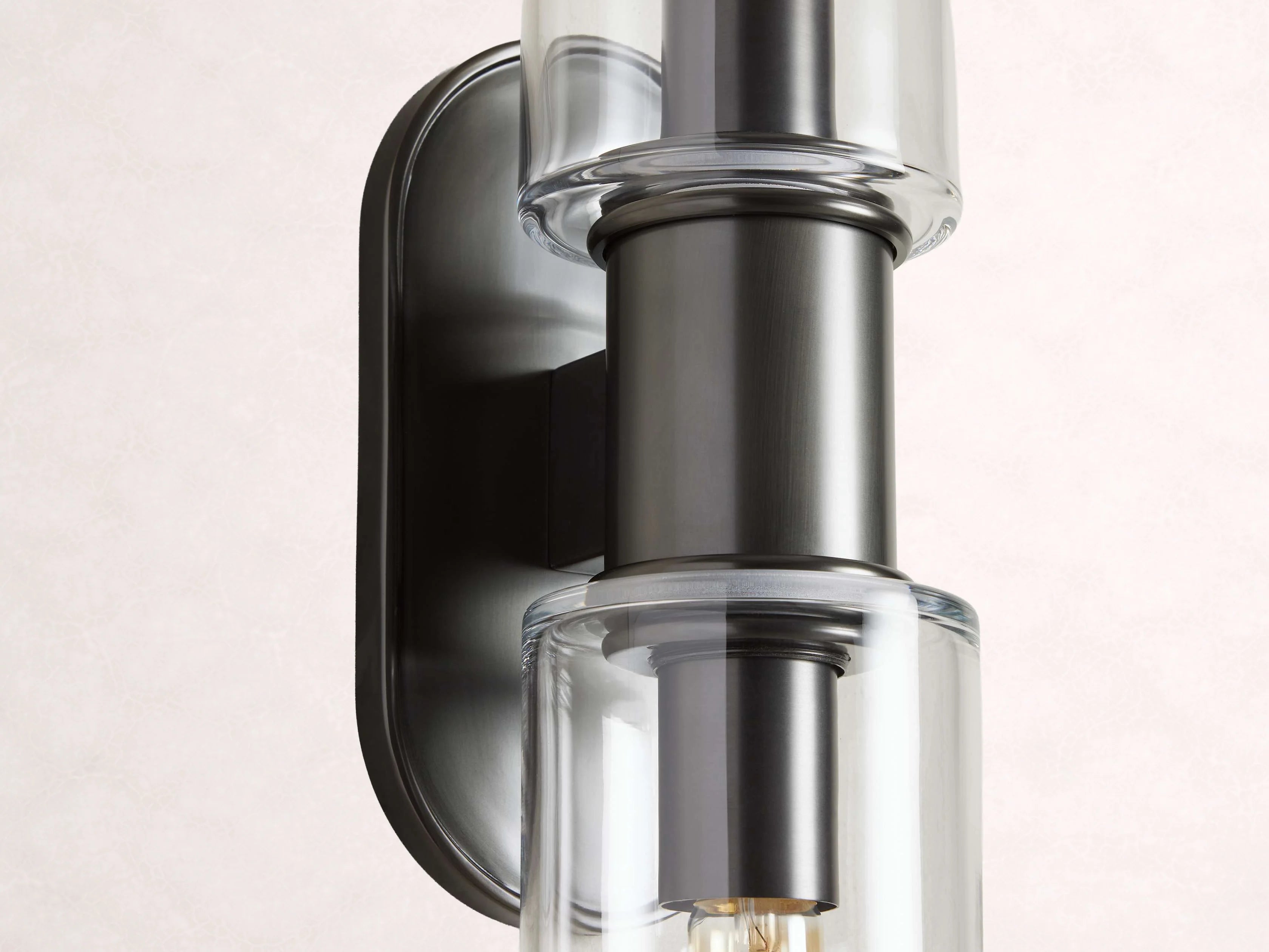 Harlin 2-Light Wall Sconce in Clear