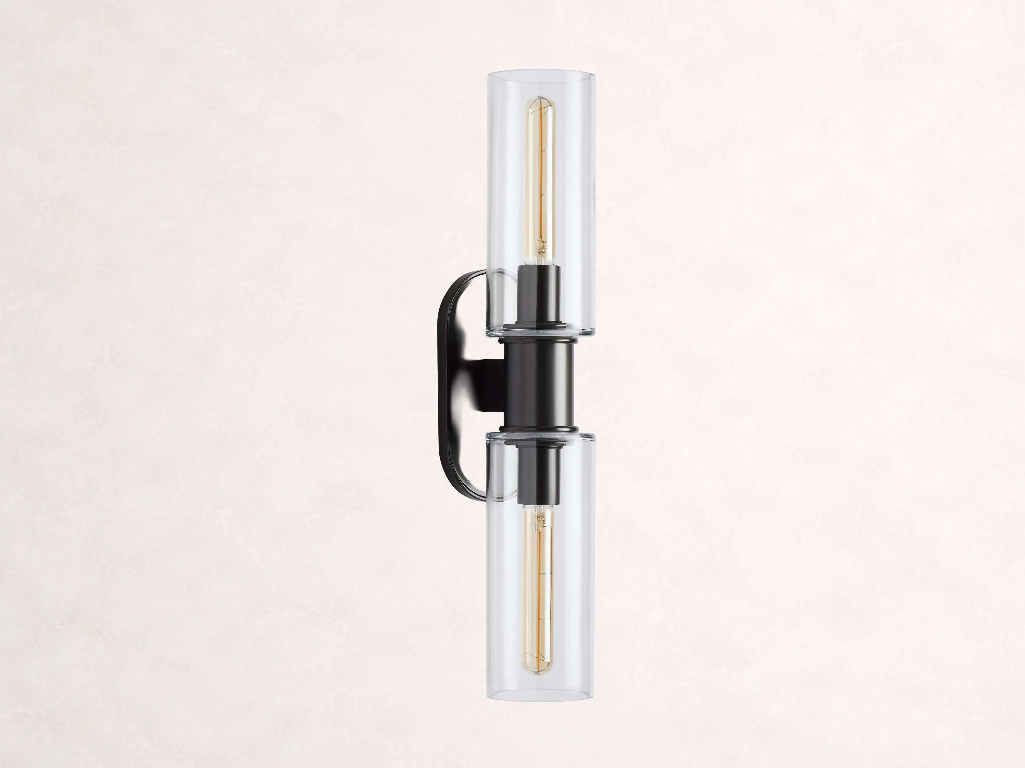 Harlin 2-Light Wall Sconce in Clear