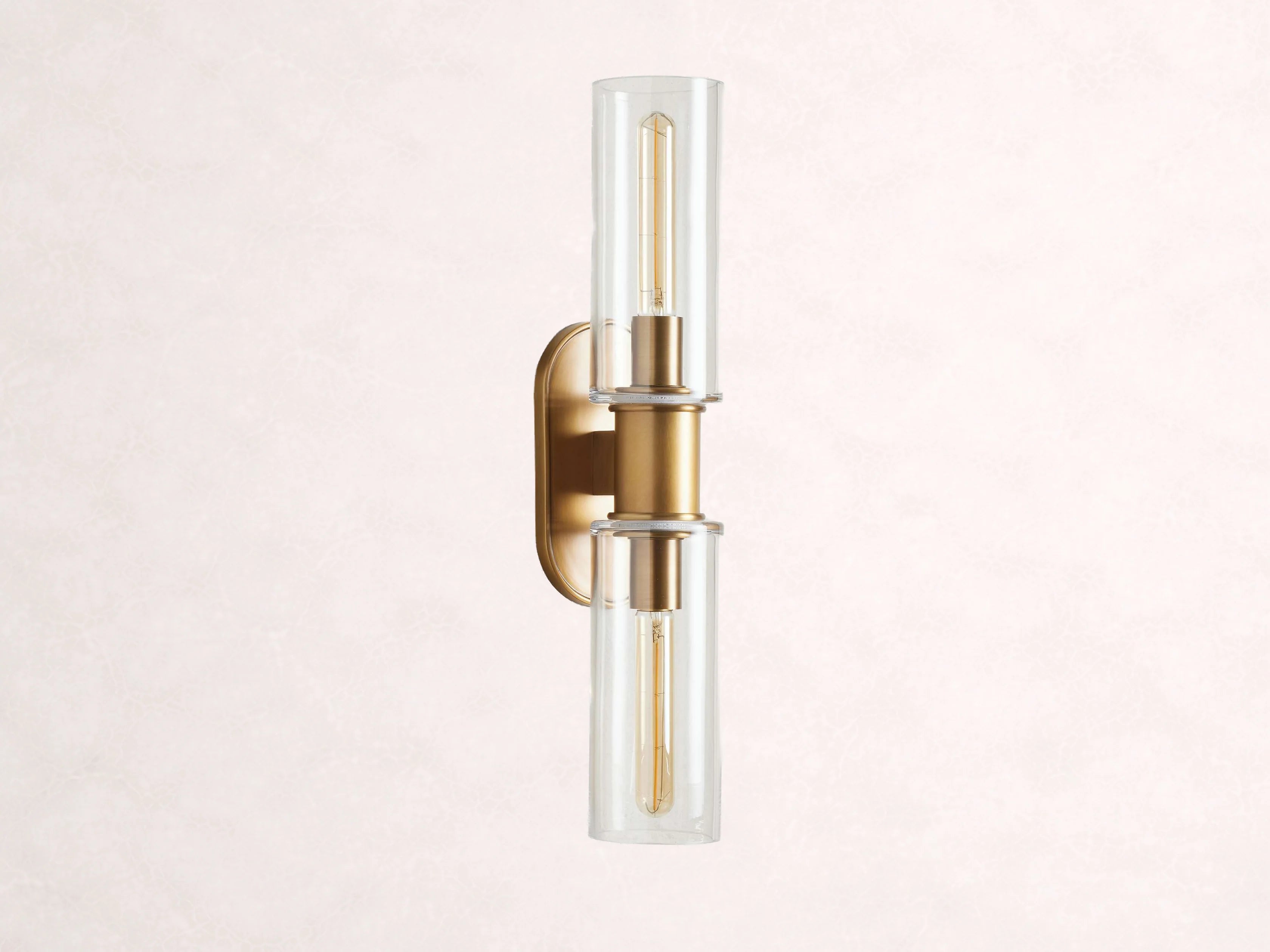 Harlin 2-Light Wall Sconce in Clear