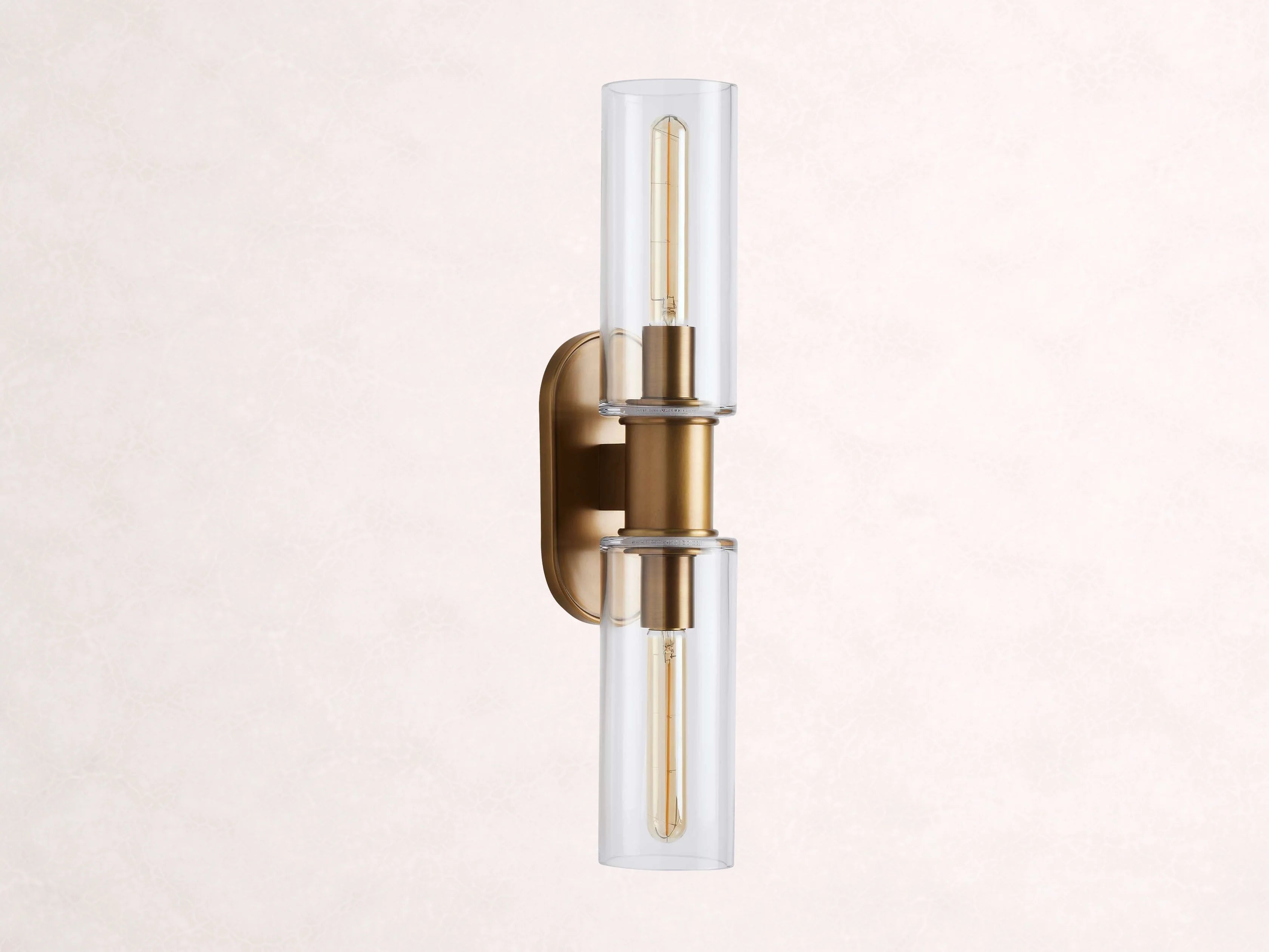 Harlin 2-Light Wall Sconce in Clear