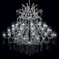 75-InchWide Chrome Maria Chandelier