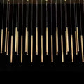 Gold Minimalism Pendant Chandelier for Dining Room