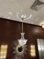 Luxury Empire Branch Crystal Chandelier Pendant Light for Entryway and Foyer