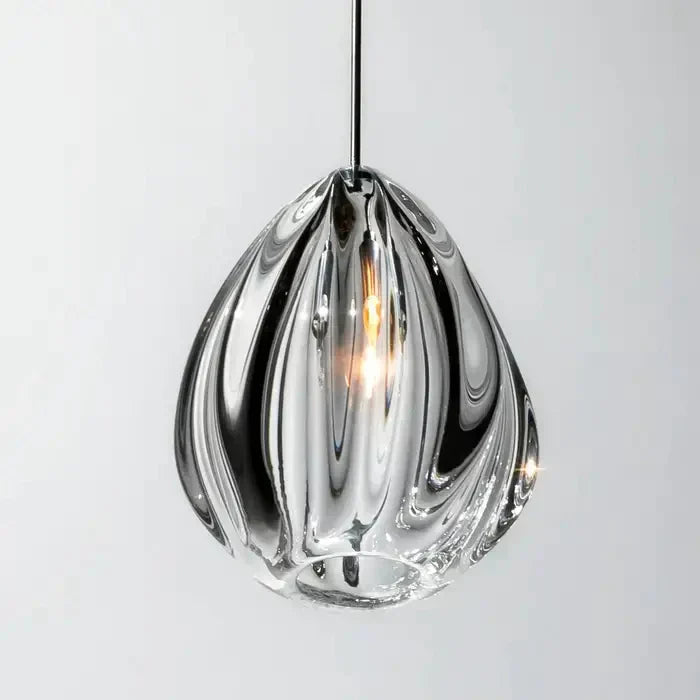 Modern Nordic Style Hand Blown Glass Pendant Crystal Chandelier for Dining Room / living Room / stairwell