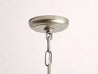 Geode 30-InchChandelier in Silver