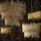 Prescott Three Tiered Chandelier 84033 room scene