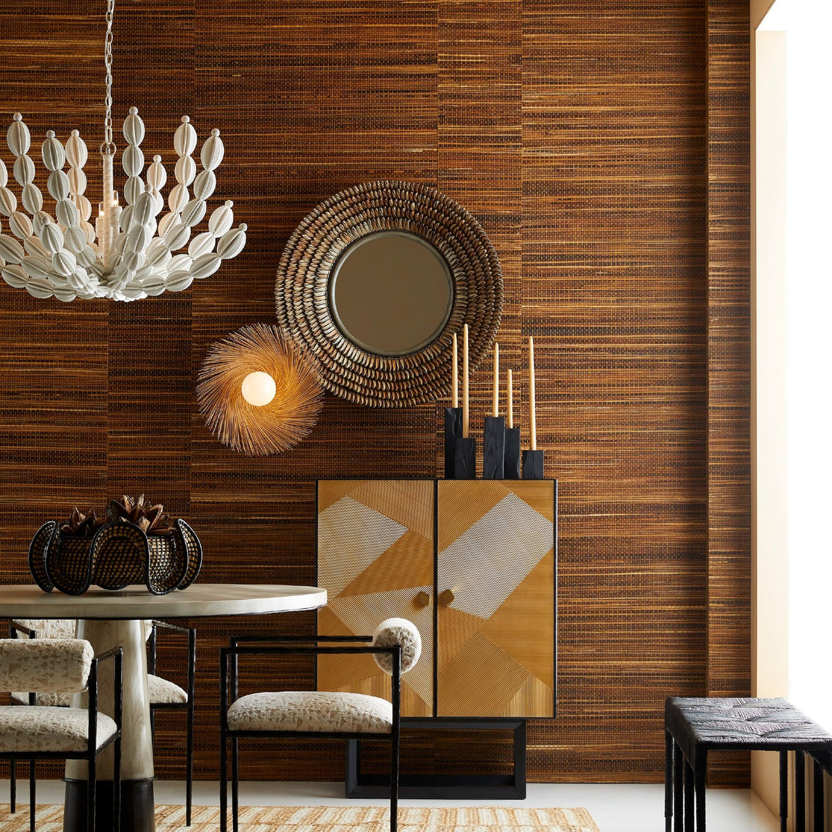 Indi Chandelier 85021 room scene