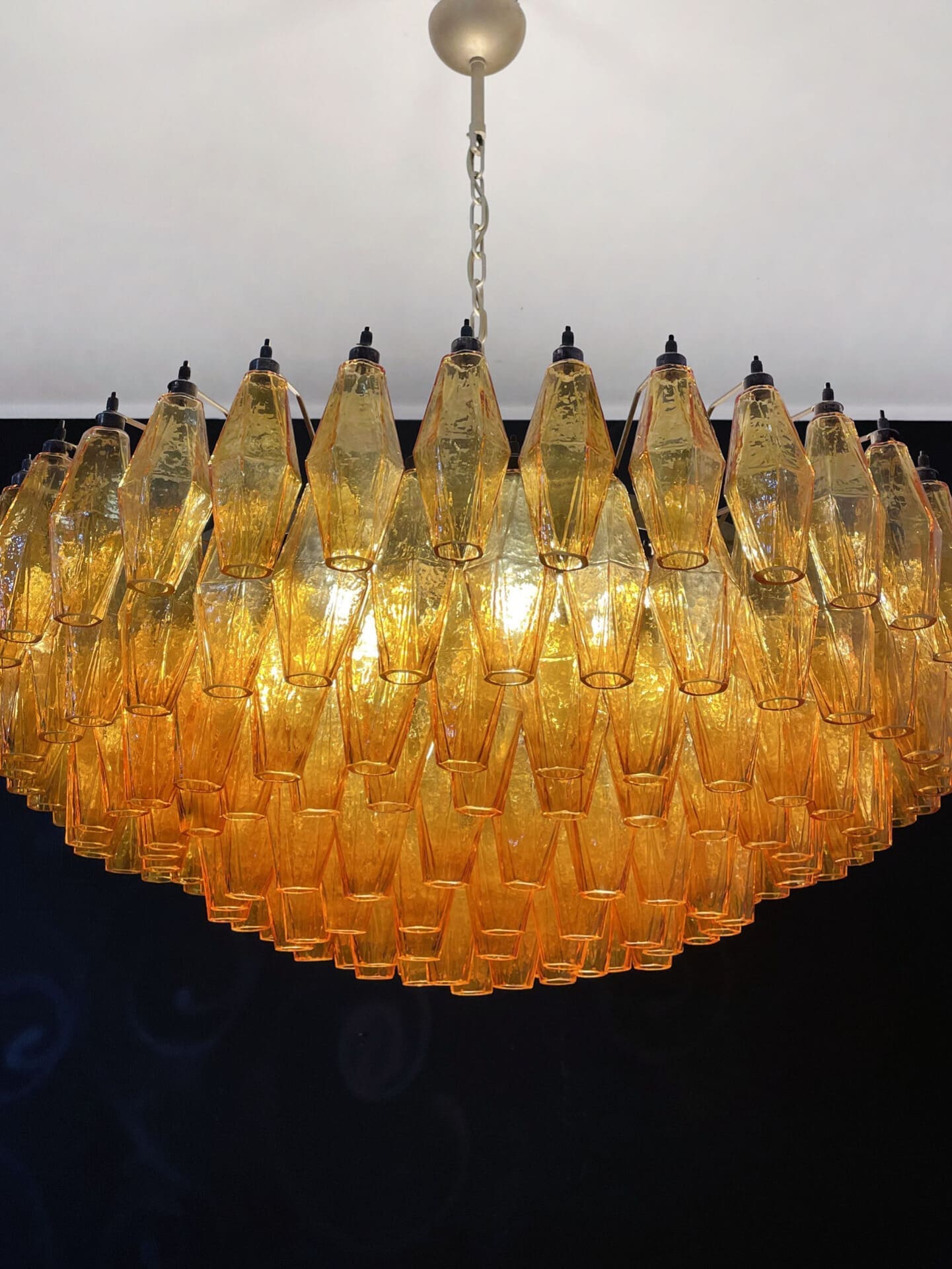 Murano Chandelier – Poliedri – 185 Glass