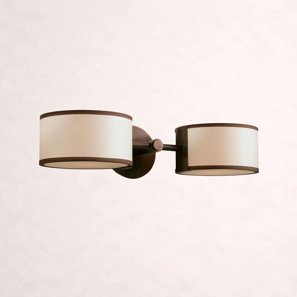Daphne 2-Light Wall Sconce in Ecru