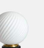 Green Glass Globe Table Lamp - Erhaus product image 3