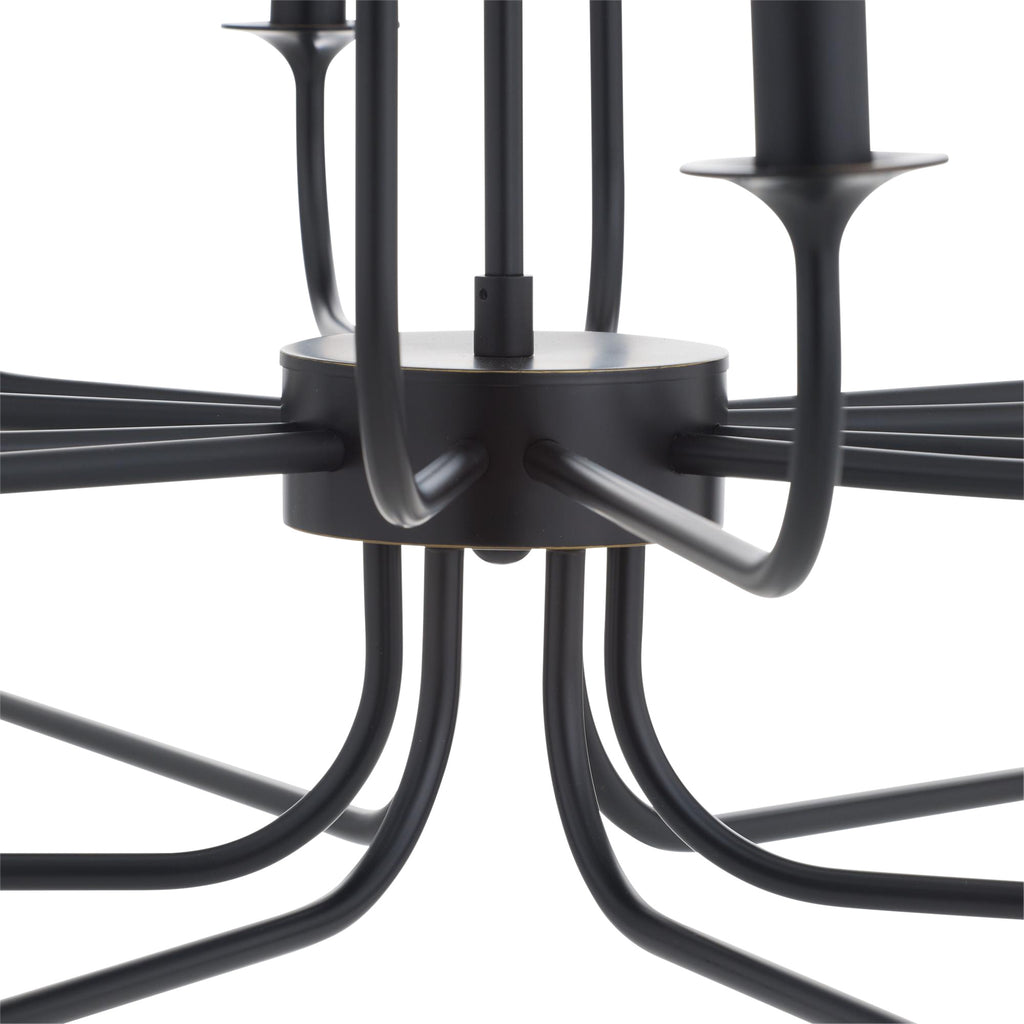 Breck Large Chandelier 89345 detail view