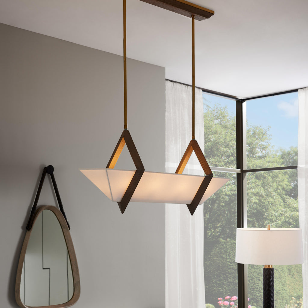 Saginaw Linear Chandelier 89496 room scene