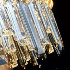Modern Round / rectangular Crystal Chandelier Collection for Living Room / hallway / dining / bedroom