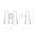 Modern Style Round Cone Glass Chandelier for Bedroom / living Room / dining Room