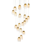 Solara Glass Chandelier