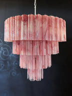 Murano Glass Chandelier - 78 Tubes