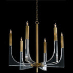 Linear Edge Chandelier