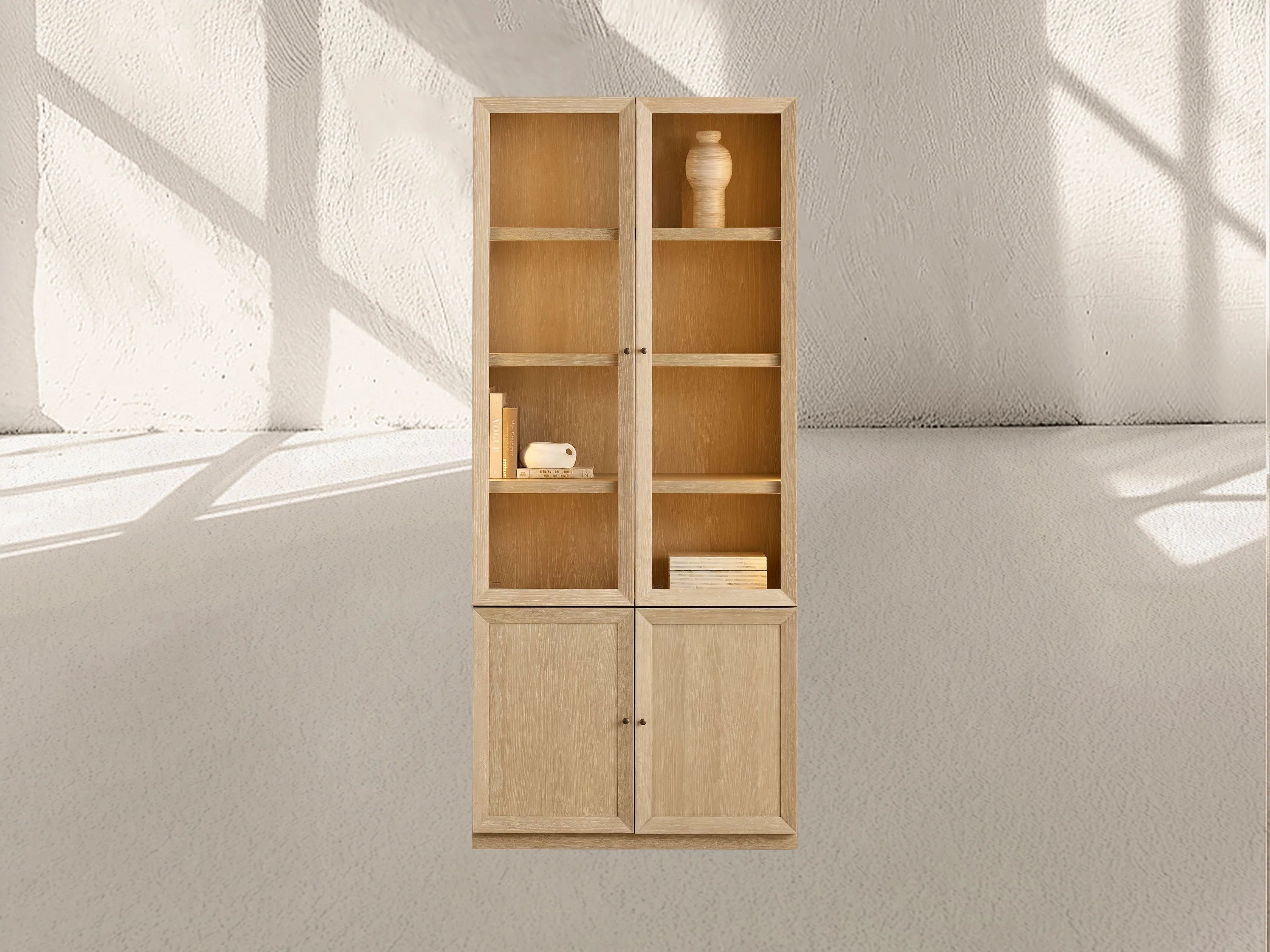 Nason Modular Glass Cabinet