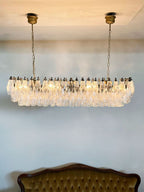 Murano Chandelier – Poliedri – 138 Glass