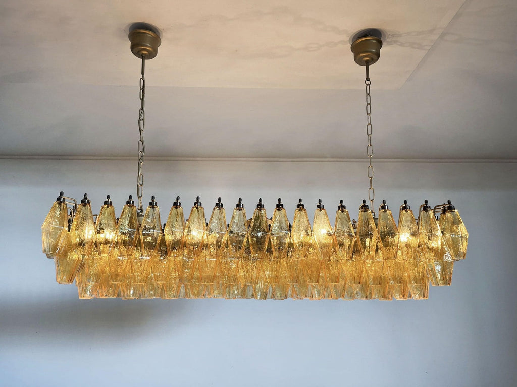 Murano Chandelier – Poliedri – 138 Glass