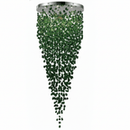 Crystal Stone Crystal Spiral Chandelier