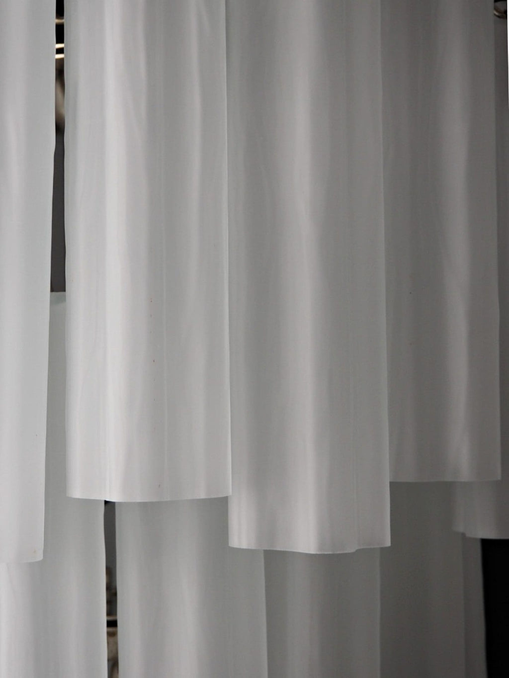Murano Glass Chandelier – 48 Tubes – Matte White
