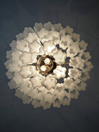 Murano Glass Chandelier – 48 Tubes – Matte White