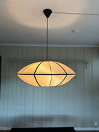 Modern Ufo White Lampshade Chandelier