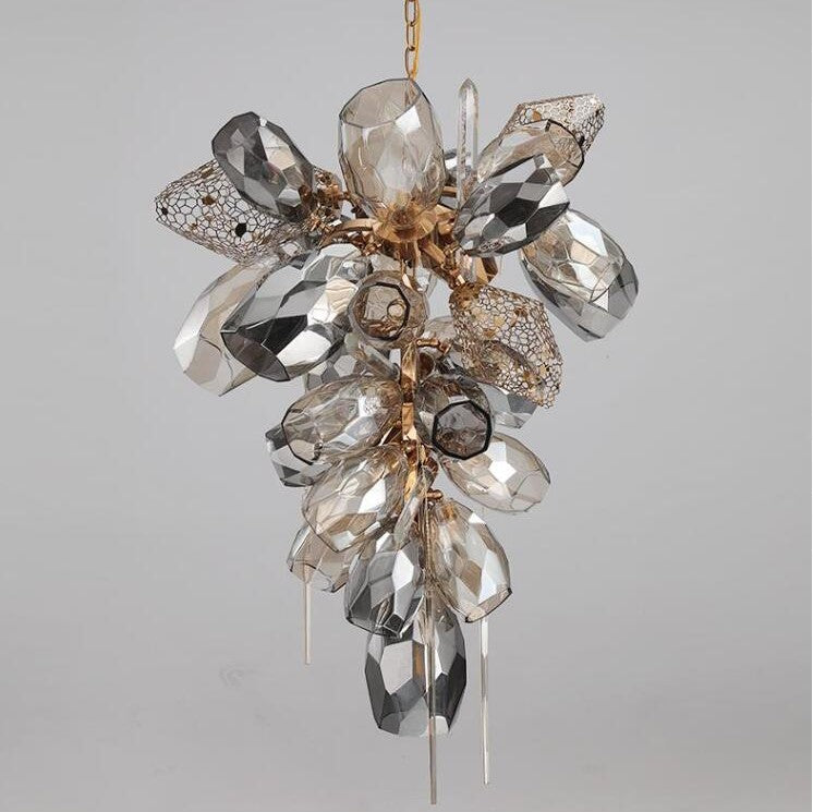 Glass Chandelier Italian Light Luxury Light for Dining Room / living Room