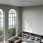 Modern Italian Creative Art Sticks Ceiling Chandelier for Living Room / staircase / hotel Lobby