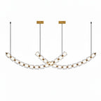 Gabriel Gold Crystal Chandelier