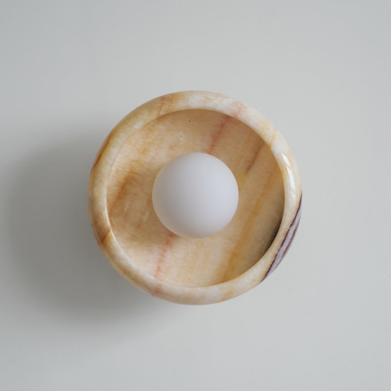 Savion Marble Wall Lamp