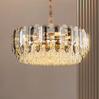 Luxury Smoke Gray K9 Crystal Chandeliers for Dining Room / living Room