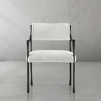 Vintage Forged Retro Copper Iron Frame Dining Chair