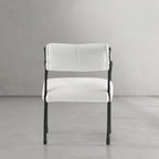 Vintage Forged Retro Copper Iron Frame Dining Chair