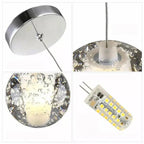 Adonis Suspension Water Drop Chandelier（ 43-Light Customized）