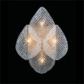 Frosted Glass Petal Wall Sconce