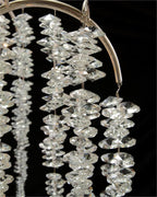 Cascading Crystal Branch Six-Light Chandelier