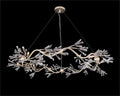 Luna Crystal Wand Branched Nine-Light Chandelier