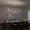 New Postmodern Round / oval 84 / 102 / 170 / 192 Leaves Art Design Chandelier