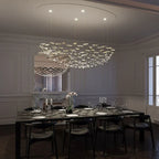 New Postmodern Round / oval 84 / 102 / 170 / 192 Leaves Art Design Chandelier