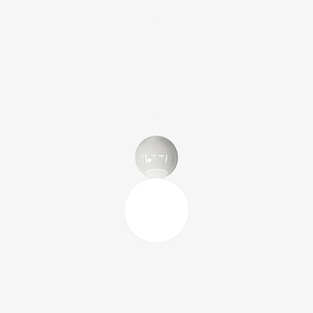 Acrylic Two Ball Pendant Light