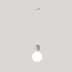 Acrylic Two Ball Pendant Light