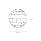 Alabaster Ball Table Lamp