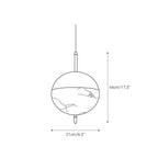 Alabaster Bolus Pendant Light