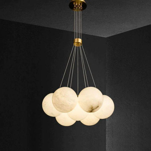 Alabaster Multi-Lights Ceiling Pendant