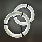 Glacera Alabaster Lorry Oslo Art Chandelier 8 Size