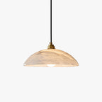 Alabaster Dome Swag Pendant Lamp