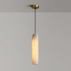 Alabaster Flute Pendant Light