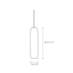 Alabaster Flute Pendant Light
